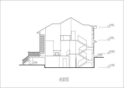 某私家小别墅建施图附效果图