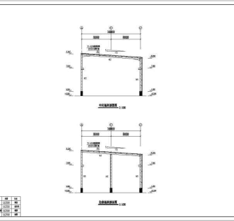 某地钢结构设计CAD图纸