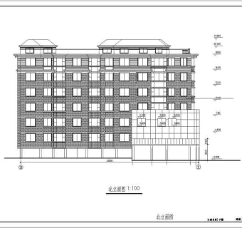 江南某多层住宅全套建筑设计图