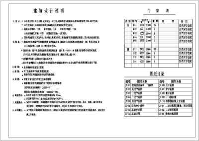 某地公司办公楼建筑施工图