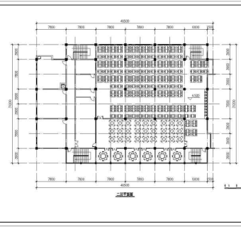 某高校食堂建筑设计施工图