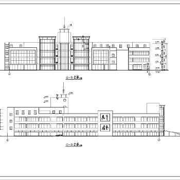 商业广场全套建筑设计施工图