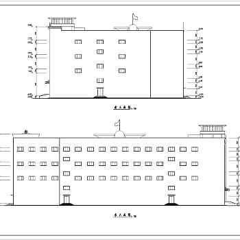 某小镇商场建筑设计施工图