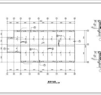 某公司食堂建筑设计图