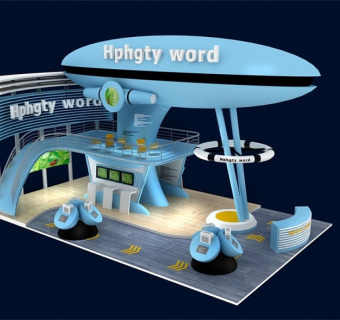 Hphgtyword数码科技展厅3D模型