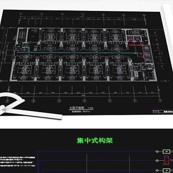 原创大厦酒店智能化CAD图纸-版权可商用3D模型