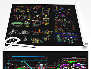 原创游乐场CAD图纸-版权可商用3D模型