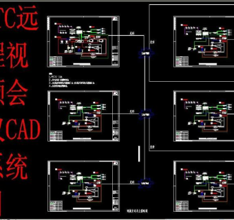 原创远程视频会议系统图-版权可商用3D模型