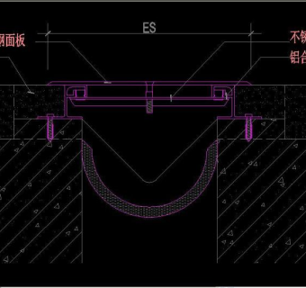 原创变形缝节点图-版权可商用3D模型