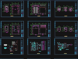 原创政府大楼会议系统全套图纸CAD弱电智能化-版权可商用3D模型