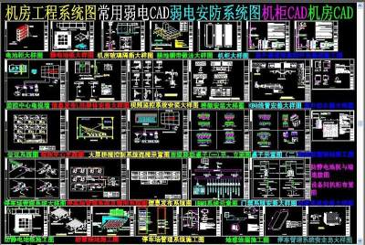 原创机房系统图3D模型