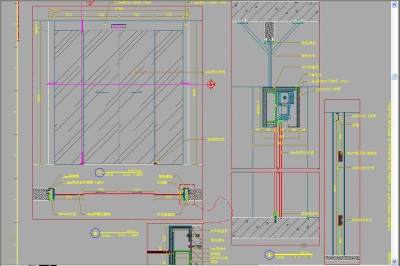 原创电子感应门CAD3D模型