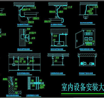 原创监控大样图-版权可商用3D模型