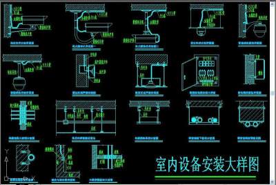 原创监控大样图-版权可商用3D模型