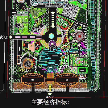 原创广场景观规划设计CAD图纸-版权可商用3D模型