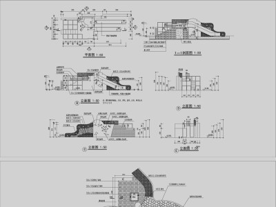 原创2018精选30种儿童乐园景观设计CAD图纸-版权可商用3D模型