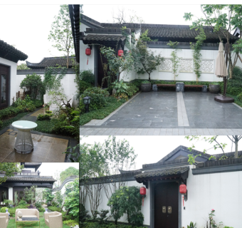 原创全套新中式风格民居CAD施工图实景图-版权可商用3D模型