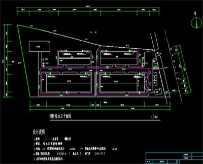 原创某厂区消防CAD平面图3D模型