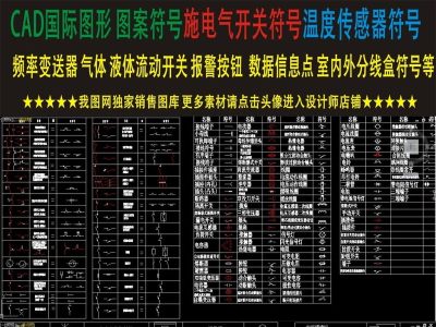 原创电气符号原件图集国际图形符号电气开关符号3D模型