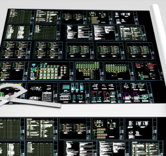 原创弱电系统图大样图弱电CAD-版权可商用3D模型