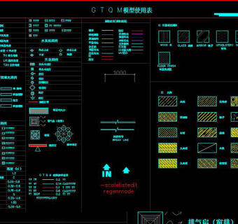 原创CAD设计标准图例填充图案电器插座开关-版权可商用3D模型