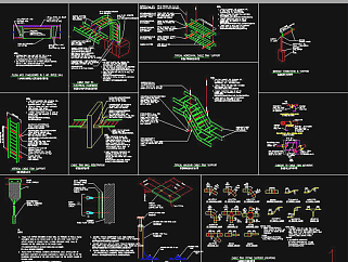 原创CAD建筑电气施工常用节点详图汇总（桥架、线管、机电设备）-版权可商用3D模型
