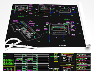 原创CAD机房弱电智能化系统平面图-版权可商用3D模型