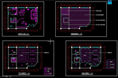 总裁办公室CAD图纸3D模型