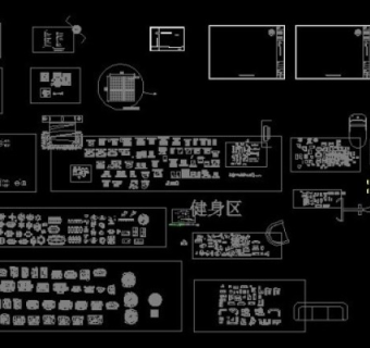 CAD公司图库3D模型