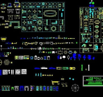 CAD平面素材大全3D模型