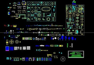 CAD平面素材大全3D模型