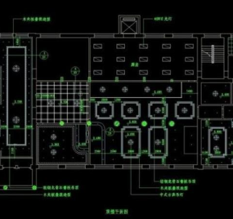 cad餐厅设计素材 中餐厅图片3D模型