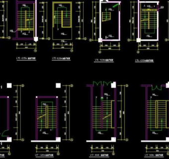 楼梯 电梯 自动扶梯放大图图片3D模型