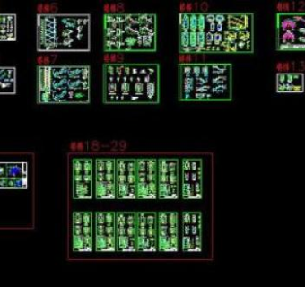 29款各样混凝土楼梯图片3D模型