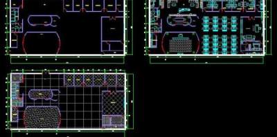 现代办公空间设计图片3D模型