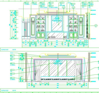 阳台窗户施工图3D模型