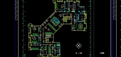 某房地产公司办公空间装修图3D模型