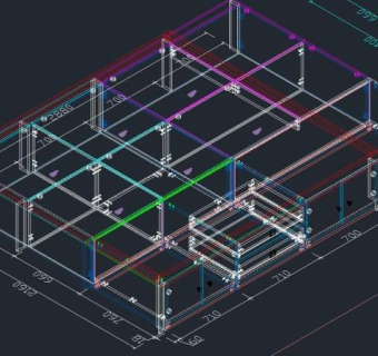 榻榻米节点图3D模型