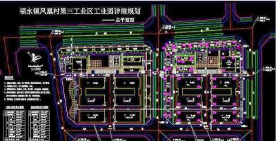 总平面规划图3D模型