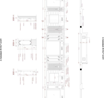 窗帘店施工图3D模型