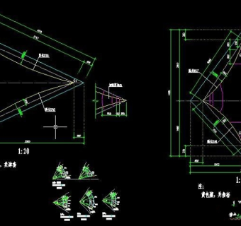天骄帐篷施工图3D模型