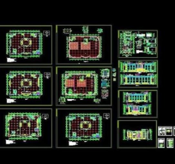 商场设计全套图图片3D模型