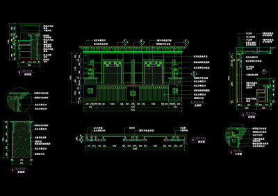 宾馆cad3D模型