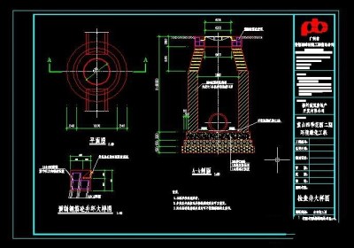 检查井大样图3D模型