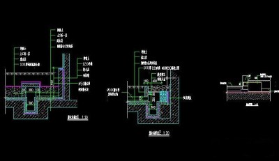 排水沟做法详图3D模型