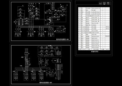 电柜电路及接线图3D模型