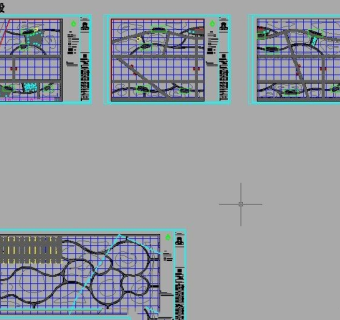 彩色透水混凝土设计图3D模型