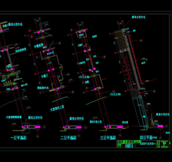 公园建筑详图景观cad细部详图3D模型