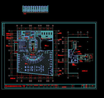 [健身房]一套健身会所装修图总平面3D模型