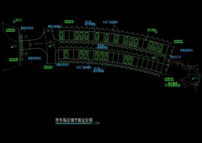 停车场CAD设计方案3D模型